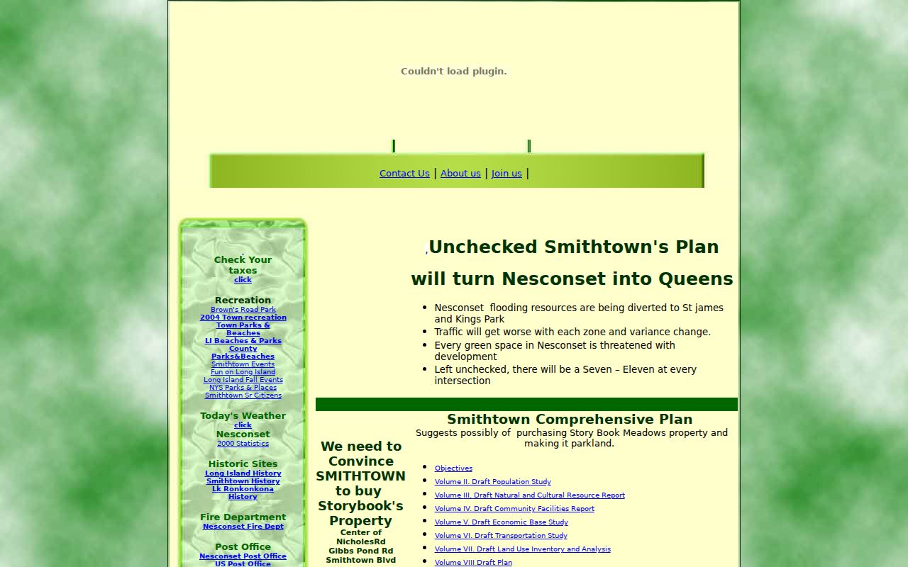 Smithtown neighbors community notices from the Nesconset Sachem Civic Association